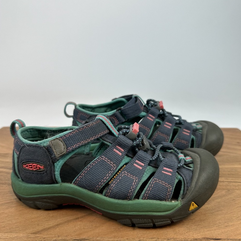 Little Kids Keen Newport H2 Turquoise Strappy‎ Outdoor Shoes Sandals Size 13 C